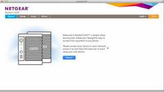 NETGEAR ReadyCLOUD Discovery SignUp amp Browse [upl. by Arayk]
