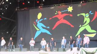 John Kanakanaka Fishermans Friends at Glastonbury 2011 [upl. by Gnov480]