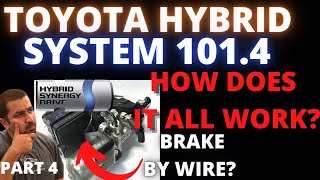 How Toyota Hybrid System Work Part 4 Hybrid Brakes [upl. by Fillbert837]