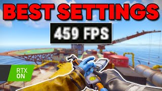 BEST Rust Settings for PVP and FPS 2024 FPS Boost amp Low Input [upl. by Yajeet]