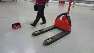 Introducing the Linde MT12 electric pallet truck [upl. by Aicirpac]