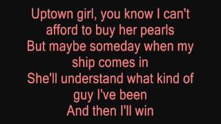 Uptown Girl Westlife Lyrics [upl. by Obeded306]