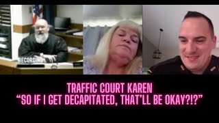 Traffic Court Karen Threatens to Call News Station on the Judge [upl. by Snah912]