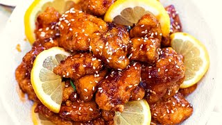 BETTER THAN TAKEOUT  Lemon Chicken Recipe [upl. by Talya]