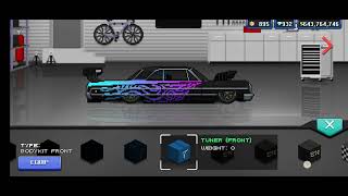 pixel car racer Two powerful cars [upl. by Modestia]