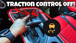 How To Turn Traction Control Off In A Dodge Challenger Or Charger And Why You Should [upl. by Etem653]