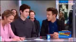 Nash Grier amp Cameron Dallas on Good Morning America GMA full video [upl. by Salomie450]