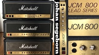 4 Versions of Marshall JCM800  Shootout [upl. by Rodgers938]