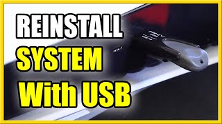 How to REINSTALL PS5 System Software with USB Drive amp Fix Errors Easy Tutorial [upl. by Teplitz629]