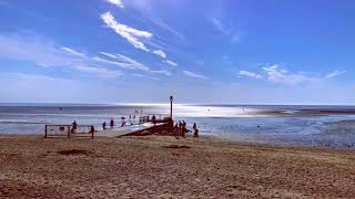 Heacham Sea Front Walk Norfolk England [upl. by Soinski]