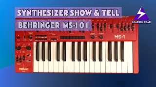 Synthesizer Show amp Tell  Behringer MS1 [upl. by Ennairam]