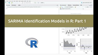 SARIMA Identification Models in R Part 1 [upl. by Llemej]