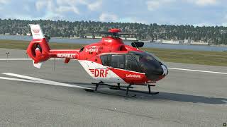 X Plane 12  Freeware EC 135 Helicopter  Start Up [upl. by Oremo73]