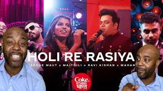 Coke Studio Bharat  Holi Re Rasiya  Reaction [upl. by Marentic]