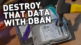 DBAN Tutorial MilitaryGrade HDD Erasure  Securely Destroy That Data [upl. by Alec]