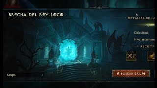 Diablo Immortal 😈 Primera Mazmorra Rey Esqueleto [upl. by Butler]