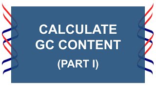 BioPython Tutorial for Bioinformatics  Calculate GC Content of a sequence in a single fasta file [upl. by Ossy200]