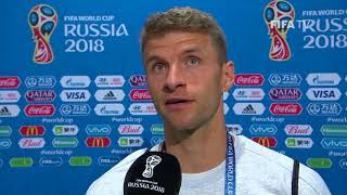 Thomas MULLER Germany  Post Match Interview  MATCH 11 [upl. by Vashti]