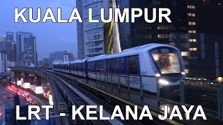 🇲🇾 LRT Kelana Jaya Line  Kuala Lumpur 2 2019 [upl. by Rollecnahc]