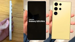 Samsung Galaxy S25 Ultra  HANDS ON VIDEO [upl. by Kamal]