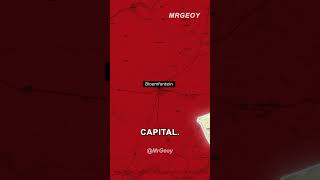 This is the only country with three capitals facts geography shorts [upl. by Shayne]