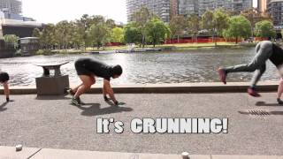 Running on all fours Melbourne Crunning [upl. by Anwadal97]