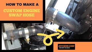 Custom Coolant Hose Trick for your Engine Swap  DIYHEMI [upl. by Luy]