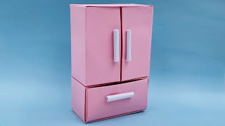 How to make an easy ORIGAMI Closet or Wardrobe papercraft [upl. by Einnaf755]