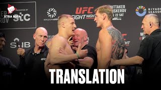 Volkov and Pavlovich Heated Argument  Ali Abdelaziz Involved [upl. by Attena360]