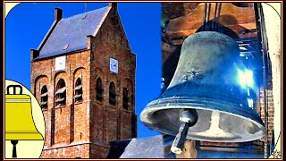 Ferwert Friesland Kerkklokken van de Hervormde kerk Plenum Nach Sanierung Better sound quality [upl. by Ayetal]