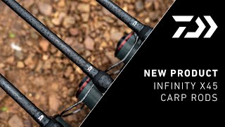 Daiwa INFINITY X45 Carp Rods  Daiwa Carp [upl. by Piwowar]