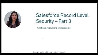 Salesforce Record Level Secuity Part 3 [upl. by Sheena]