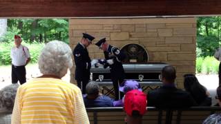 HARRY LOCKE III  ABRAHAM LINCOLN NATIONAL CEMETERY AIR FORCE [upl. by Trab]