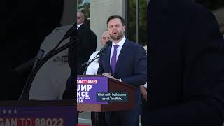 JD Vance attacks Harris and Walz at Michigan campaign stop [upl. by Sihon]