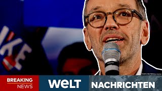 ÖSTERREICH Paukenschlag bei Wahl Das gab es noch nie FPÖ triumphiert mit Herbert Kickl I LIVE [upl. by Baoj]