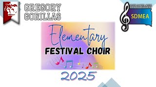 SDMEA Elementary Choir  Gregory Elementary School [upl. by Rezzani]