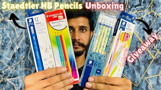 Why are these pencils expensive Staedtler HB Pencils Review amp Giveaway  pencil [upl. by Marpet]