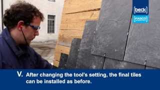 BECK Slate Hook Fastening System  Installation Guide [upl. by Lytton]