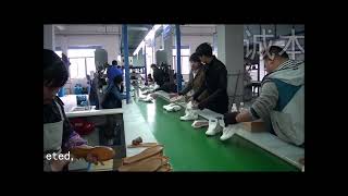 RUBBER VULCANISED SHOES PRODUCTION LINE [upl. by Maidel272]