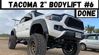 Tacoma 2 body lift quot6 [upl. by Ney]