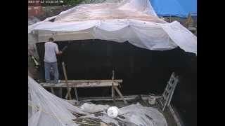 Waterproofing a Durisol ICF foundation [upl. by Lisa63]