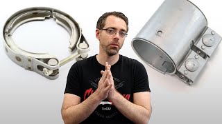 VBand VS Slip On Exhaust Clamps  AskDap [upl. by Arodoet]