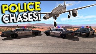 EXTREME POLICE CHASES amp ROADBLOCK CRASHES  BeamNG Drive Gameplay amp Crashes  Police Roadblock [upl. by Nivart]