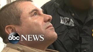 El Chapo found guilty by jury in Brooklyn federal court [upl. by Anrak614]