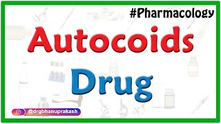 Autocoids Pharmacology  Drug Of Choice  Neet Pg [upl. by Durkin]