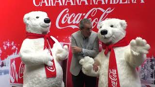 Canal13Puebla 😃 ¿Están listos para La Caravana Navideña Coca Cola 2024 [upl. by Esma]