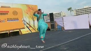 Bhangra on Phatte Chuk Di  Chandigarh University  2019  PBN [upl. by Rosse]