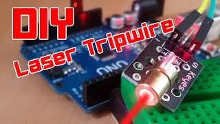 DIY  Easy Arduino Laser Tripwire Security System [upl. by Ainaled]