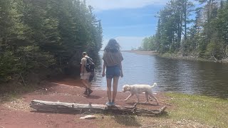 Hike to Keweenaw Peninsula MichiganBlack Creek Nature Sanctuary [upl. by Sirdi473]