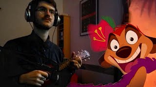 Uke series Timon  Chanson Hawaïenne Le Roi Lion  Vocal Cover [upl. by Annaiuq599]